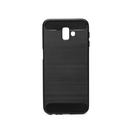 Samsung Galaxy J6 Plus Testa Carbon Silicone Black
