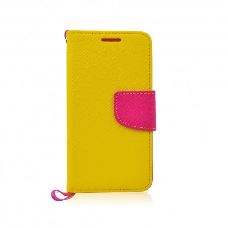 Samsung Galaxy S5 Neo/S5 Testa Fancy Case yellow pink