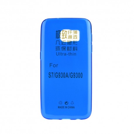 Samsung Galaxy S7 Ultra Slim 0.3mm Silicone Blue