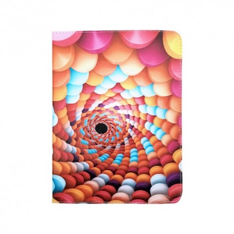 9-10 Universal Tablet Case Candy Spiral
