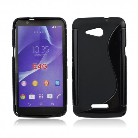 Sony Xperia E4G S-Line Silicone black