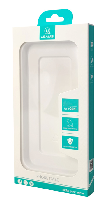 USAMS θήκη Primary US-BH853 για iPhone 15 Plus, διάφανη IP15MYS01