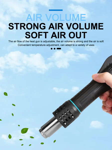 SUGON σταθμός συγκόλλησης 212 με κολλητήρι & air gun, 760W, 200-450 °C SGN-212