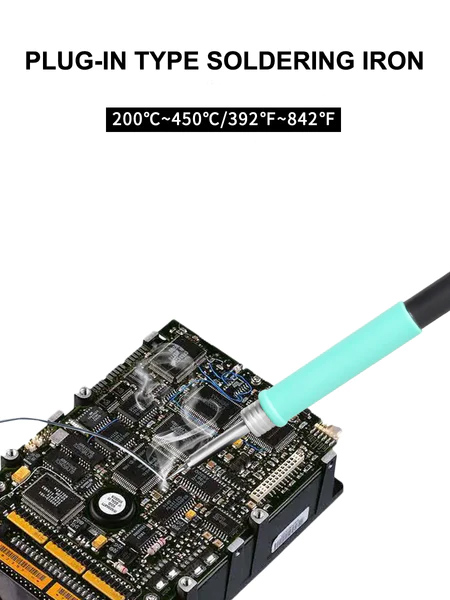 SUGON σταθμός συγκόλλησης 212 με κολλητήρι & air gun, 760W, 200-450 °C SGN-212