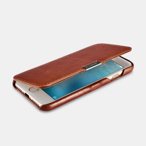 iCarer RIP 7002 iPhone 7/8 Plus Side-Open Brown