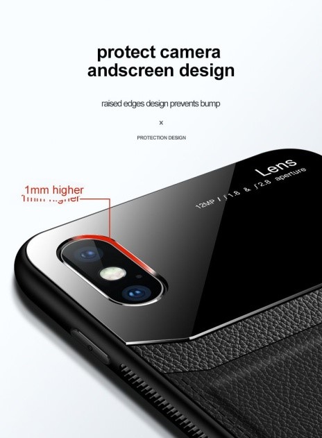 Bodycell Back Cover Plexiglass For iPhone XR Brown