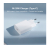 ORIGINAL XIAOMI MI TRAVEL CHARGER 20W TYPE C white