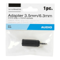 VIVANCO AUDIO ADAPTER 3.5mm jack TO 3.5mm Socket