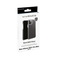 VIVANCO ROCK SOLID CASE IPHONE 13 PRO MAX black transparent backcover