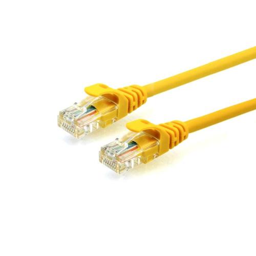 Καλώδιο Δικτύου UTP Cable CAT5e 0.5m Κίτρινο (Ασυσκεύαστο)
