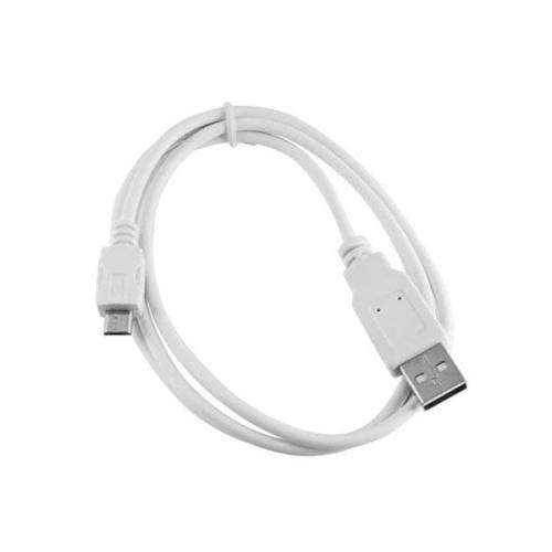 Καλώδιο Σύνδεσης USB 2.0 USB A σε Micro USB 1m Λευκό (Ασυσκεύαστο)