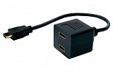 POWERTECH HDMI splitter CAB-H053, 2 σε 1, μαύρο CAB-H053