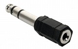 POWERTECH αντάπτορας stereo 6.35mm σε 3.5mm CAB-J018, μαύρος, 5τμχ CAB-J018