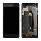 Sony Xperia E5 Lcd+Touch Screen+Frame black ORIGINAL