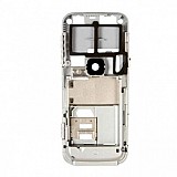 Nokia 6120c MiddleCover silver ORIGINAL