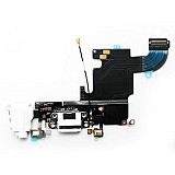 Καλώδιο Πλακέ Apple iPhone 6s με Επαφή Φόρτισης, Επαφή Hands Free & Μικρόφωνο Λευκό (OEM)