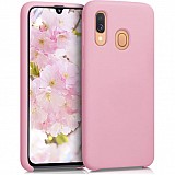 My Colors Liquid Silicon For Samsung A40 Pink