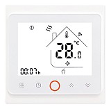 Smart θερμοστάτης πετρελαίου BHT-002-GBLW, WiFi, χωνευτός, λευκός BHT-002-GBLW
