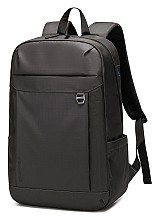 GOLDEN WOLF τσάντα πλάτης GB00400-BK, με θήκη laptop 15.6", μαύρη GB00400-BK