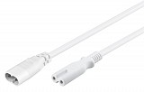 GOOBAY καλώδιο προέκτασης τροφοδοσίας 97200, 2x 0.75mm², 2m, λευκό 97200