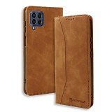 Bodycell Book Case Pu Leather Samsung M33 5G Brown