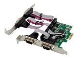 POWERTECH κάρτα επέκτασης PCIe σε 4x RS232 ST310, CH384L ST310