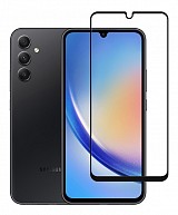 POWERTECH tempered glass 5D TGC-0638, Samsung A34 5G, full glue, μαύρο TGC-0638