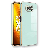 Bodycell Gold Plated Silicon Xiaomi Poco X3/X3 Pro Mint Green