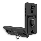 Bodycell Multifunction Case Με Κορδονι Xiaomi Note 9  Black