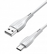 USAMS καλώδιο USB-C σε USB US-SJ372, 2A, 1m, λευκό SJ372USB02