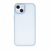 Apple iPhone 15 Plus Testa Satin Matt Silicone Blue