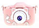 WOWKIDS παιδική φωτογραφική μηχανή C05 με 2" οθόνη, 8MP, ροζ WOW-C05-PK