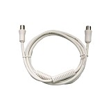 Καλώδιο Κεραίας RF GSC M/F με Φίλτρο 2.5m Λευκό