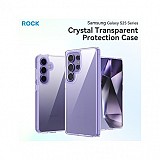 Samsung Galaxy S25 Rock Crystal Silicone Transparent