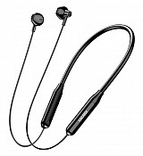 KAKUSIGA earphones KSC-1472 με μαγνήτη, Bluetooth, 10mm, 130mAh, μαύρα KSC-1472