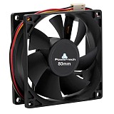 POWERTECH ανεμιστήρας PT-155, 80 x 80 x 25mm, 12V, 3pin & 4 βίδες PT-155