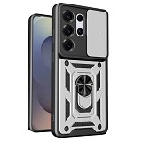 Bodycell Armor Slide Cover Case Samsung S26 Ultra 5G Silver