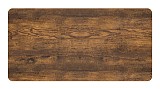 BRATECK επιφάνεια γραφείου TP12060R-2P, 120x60x1.8cm, καφέ ξύλινη TP12060R-2P-BG