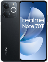 REALME NOTE 70T 256GB ROM/4GB RAM OBSIDIAN BLACK EU