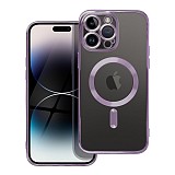 iS TPU MAG ELECTRO IPHONE 16 PRO MAX trans purple backcover