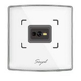 SOYAL AR-888-ULSX31P8 ΕΞΩΤΕΡΙΚΟΣ ΒΟΗΘΗΤΙΚΟΣ QR CODE READER 125KHz WIEGAND ΛΕΥΚΟΣ
