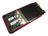 Sony Ericsson C902 - Chassis / Middle Frame + Display Red