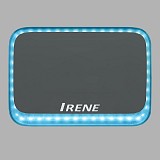 ΣΕΙΡΗΝΑ IRENE ΟΡΙΖΟΝΤΙΑ ΑΣΥΡΜΑΤΗ ΓΚΡΙ ΜΕ ΓΑΛΑΖΙΟ ΦΑΝΟ ΕΞΩΤΕΡΙΚΟΥ ΧΩΡΟΥ