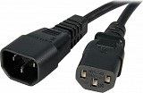 Καλώδιο προέκτασης IEC C13- IEC C14 1.5m