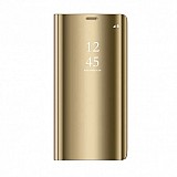 Samsung Galaxy A10 Clear View Book Case Gold