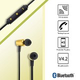 BT Sport Magnetic Handsfree STN-815 Gold 1018.124