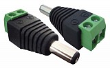 Βύσμα τροφοδοσίας DC αρσενικό ST-DC05, 5.5 x 2.1mm, σε κλέμα, 5 τμχ ST-DC05