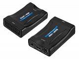 Αντάπτορας SCART σε HDMI CAB-H152, 10.2Gbps, NTSC & PAL, μαύρος CAB-H152