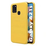 My Colors Liquid Silicon For Samsung A21S Yellow