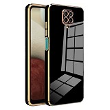 Bodycell Gold Plated Silicon Xiaomi Note 9s/9 Pro/9 Pro Max Black